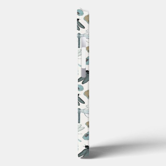 Elegant Dragonfly Pattern Case-Mate iPhone Case (Achterkant / Links)