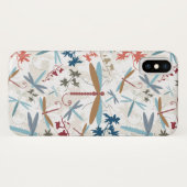 Elegant Dragonfly Pattern Case-Mate iPhone Case (Achterkant (horizontaal))