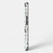 Elegant Dragonfly Pattern iPhone Hoesje (Linkerkant)