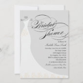 Elegant Dress | Kies uw eigen achtergrondkleur Kaart (Voorkant)