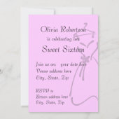 Elegant dress-ontwerp met slogan kaart (Achterkant)