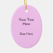 Elegant dress-ontwerp met  slogan keramisch ornament (Achterkant)