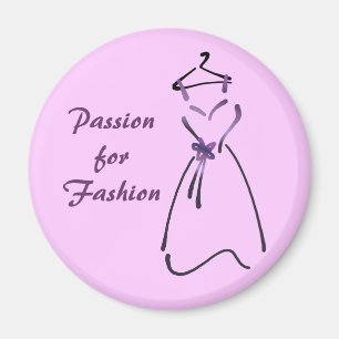 Elegant dress-ontwerp met slogan magneet
