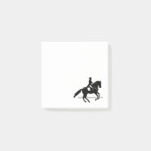 Elegant Dressage Rider die een Pirouette uitvoert Post-it® Notes (Voorkant)