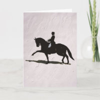 Elegant dressuur Paard & ruiter