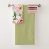 Elegant driedelig bad handdoek (Insitu)