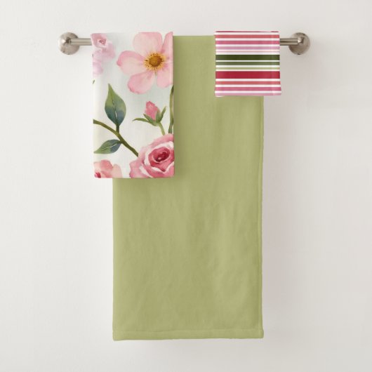 Elegant driedelig bad handdoek (Insitu)