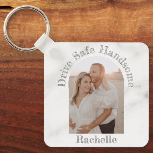 Elegant drive Safe Gift to Husband Boyvriend Foto Sleutelhanger