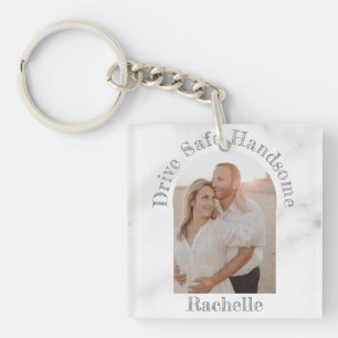 Elegant drive Safe Gift to Husband Boyvriend Foto Sleutelhanger