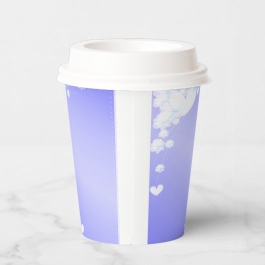 elegant dromerig papieren bekers (Rechts)