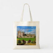 Elegant Drummond Scottish Clan Castle & Garden Tote Bag (Achterkant)