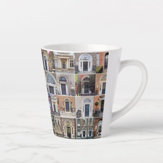 Elegant Dublin Doors Latte Mok (Rechts)