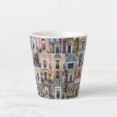 Elegant Dublin Doors Latte Mok (Voorkant)