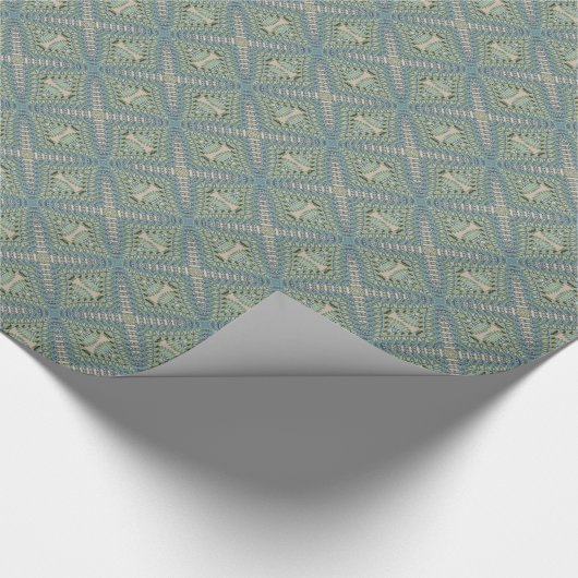 Elegant Duck Green Cadeaupapier (Hoek)