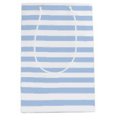 ELegant Dusty Blue Bachelorette Weekend Party Medium Cadeauzakje (Voorkant)