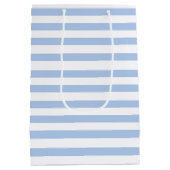 ELegant Dusty Blue Bachelorette Weekend Party Medium Cadeauzakje (Achterkant)