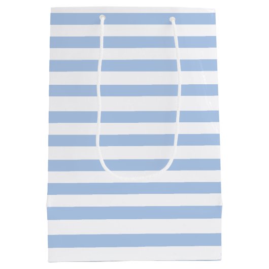 ELegant Dusty Blue Bachelorette Weekend Party Medium Cadeauzakje (Achterkant)