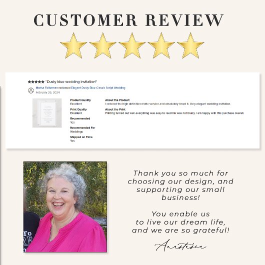 Elegant Dusty Blue Classic Script Wedding Kaart