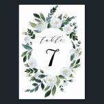 Elegant Dusty Blue Floral Rustic Garden Wedding Kaart<br><div class="desc">Design hebben sierlijke waterverf bloemenelementen in tinten van stoffig blauw,  staal,  mist en meer over een beschilderde groene krans. Uitzicht het collectie op deze pagina om overeenkomende items in dit ontwerp te vinden.</div>