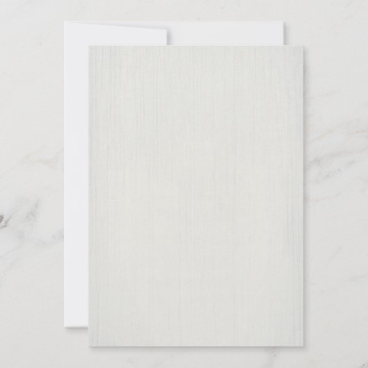 Elegant Dusty Blue Floral Wax Seal Wedding Kaart (Achterkant)