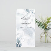 Elegant Dusty Blue Foliage (Staand voorkant)