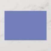 Elegant Dusty Blue Wildflower Het Panty spel Informatiekaartje (Achterkant)