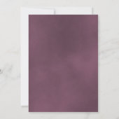 Elegant Dusty Mauve Roos We doen nog steeds geloft Kaart (Achterkant)