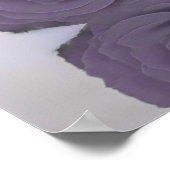 Elegant Dusty Paars Roos Stylish Wedding Welcome Poster (Hoek)