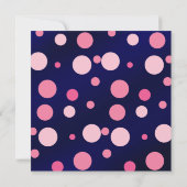 Elegant Dusty Pink Boho Wildflower Christmas Kaart (Achterkant)