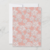 ELEGANT DUSTY PINK LACE GOLD VERANDERT DATUM (Achterkant)