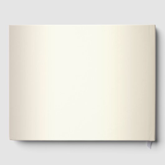 Elegant Dusty Roos Waterverf Floral Wedding Gastenboek (Achterkant)