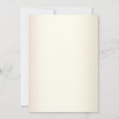 Elegant Dusty Roos Waterverf Floral Wedding Kaart (Achterkant)