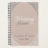 Elegant Dusty Roos Wedding Planner (Voorkant)