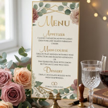 Elegant Dusty Rose Geometric Floral Watercolor 