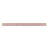 Elegant Dusty Rose Simple Flower  Satijnen Lint (Voorkant)