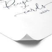 Elegant Dusty Rozen Vrijgezellenfeest Recept Poster (Hoek)