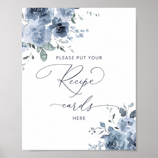 Elegant Dusty Rozen Vrijgezellenfeest Recept Poster (Voorkant)