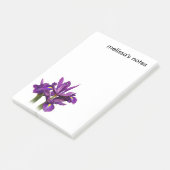 Elegant Dutch Iris Paars Sensation Post-it® Notes (Schuin)