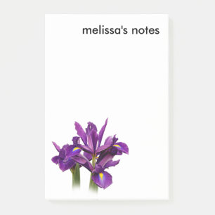 Elegant Dutch Iris Paars Sensation Post-it® Notes