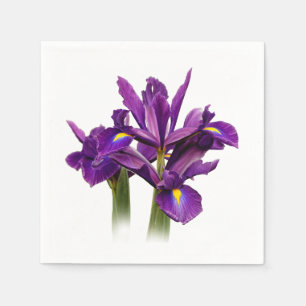 Elegant Dutch Iris Paars Sensation Servet