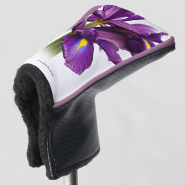 Elegant Dutch Iris Paarse Sensation Flowers Golfheadcover
