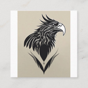 Elegant Eagle Logo Visitekaartje Modern Professi