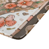 Elegant Earth Tone Waterverf ontwerp Snijplank (Hoek)