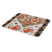 Elegant Earth Tone Waterverf ontwerp Snijplank (Hoek)