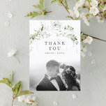 Elegant Earthy Greenery Waterverf Wedding Photo T Briefkaart<br><div class="desc">Mooie waterverf groen is een aanpasbare kaart die u kunt personaliseren met uw eigen tekst en foto's. Ideaal voor elke mooie gelegenheid waarvoor je dankbaarheid wilt shows. Dit maakt deel uit van het collectie "Aardbevreesde Greenery". Hartelijk dank voor uw steun en belangstelling voor mijn ontwerp en bezoek mijn winkel om...</div>