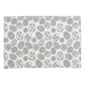 Elegant Easter Eggs Floral Pattern | Proefcase Kussensloop (Voorkant-Rechts)