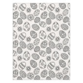 Elegant Easter Eggs Floral Pattern | Tablecloth Tafelkleed (Voorkant)