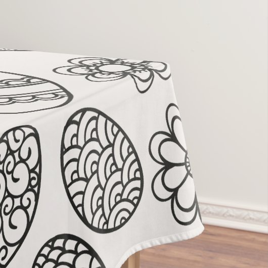 Elegant Easter Eggs Floral Pattern | Tablecloth Tafelkleed (Voorbeeld)