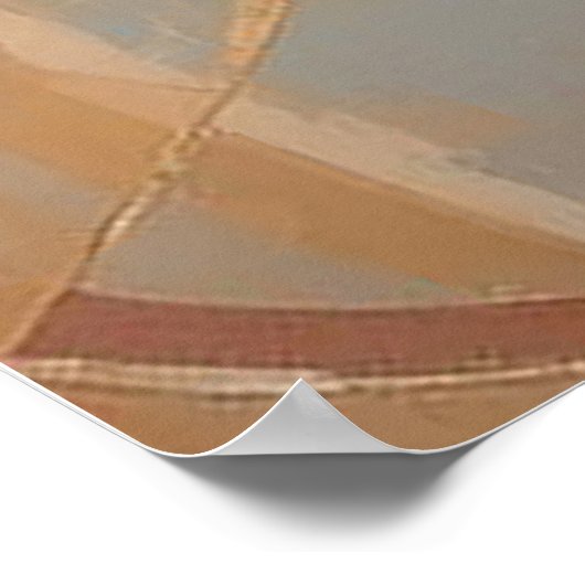 Elegant Eastern Dancer Poster (Hoek)