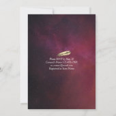 Elegant EAT-Drink en huwelijkshuwelijk Kaart (Achterkant)